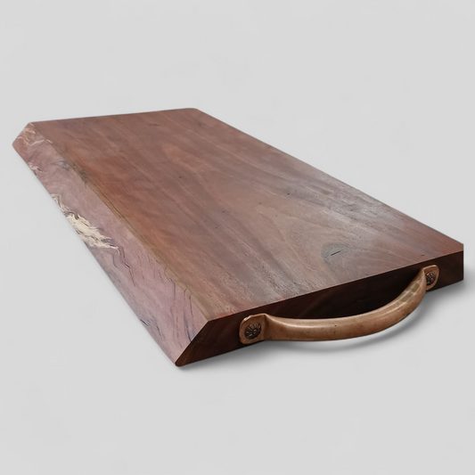 Ironbark Cutting Board with Copper Handle