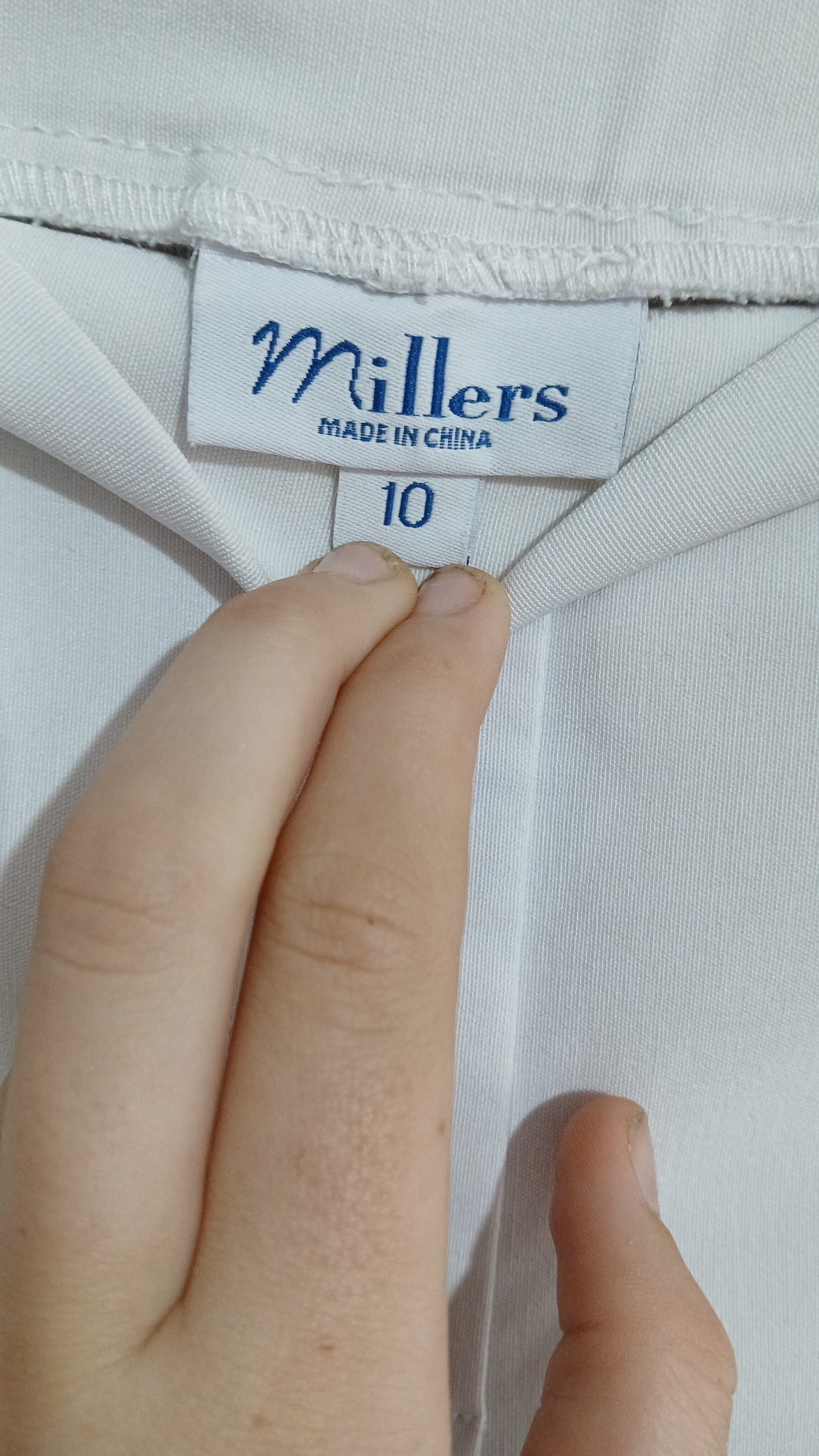 (10) Millers | White Shorts
