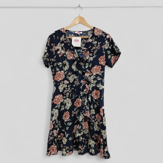 (12) BNWT | SES | Navy Floral Dress