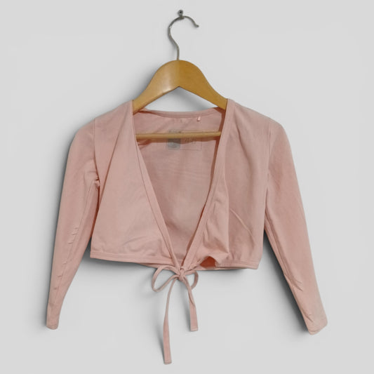 (4-6JNR) Active & Co | Pink LS Dance Top