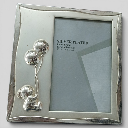 4x6 Silver Plated Photoframe