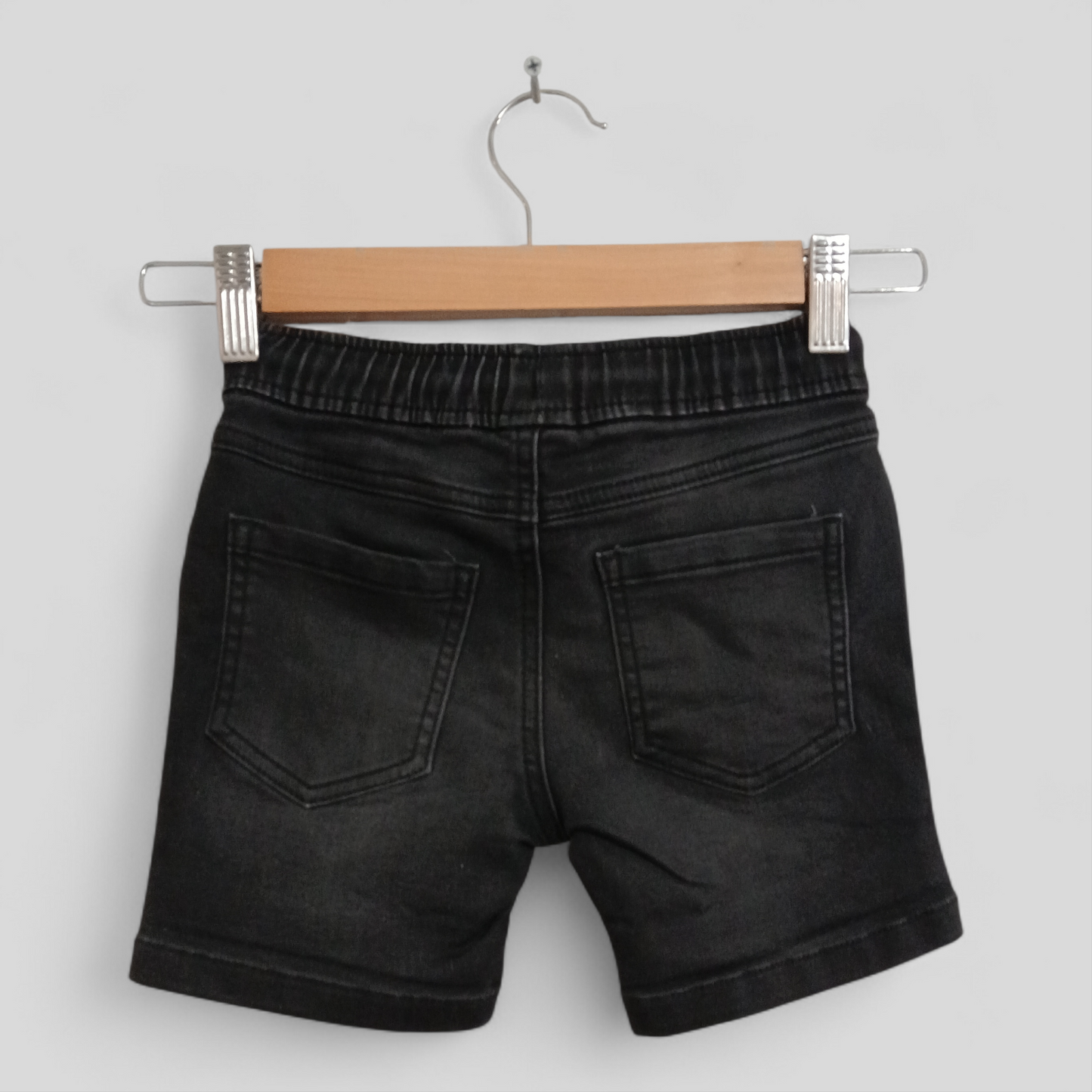 (3JNR) Anko | Black Denim Shorts
