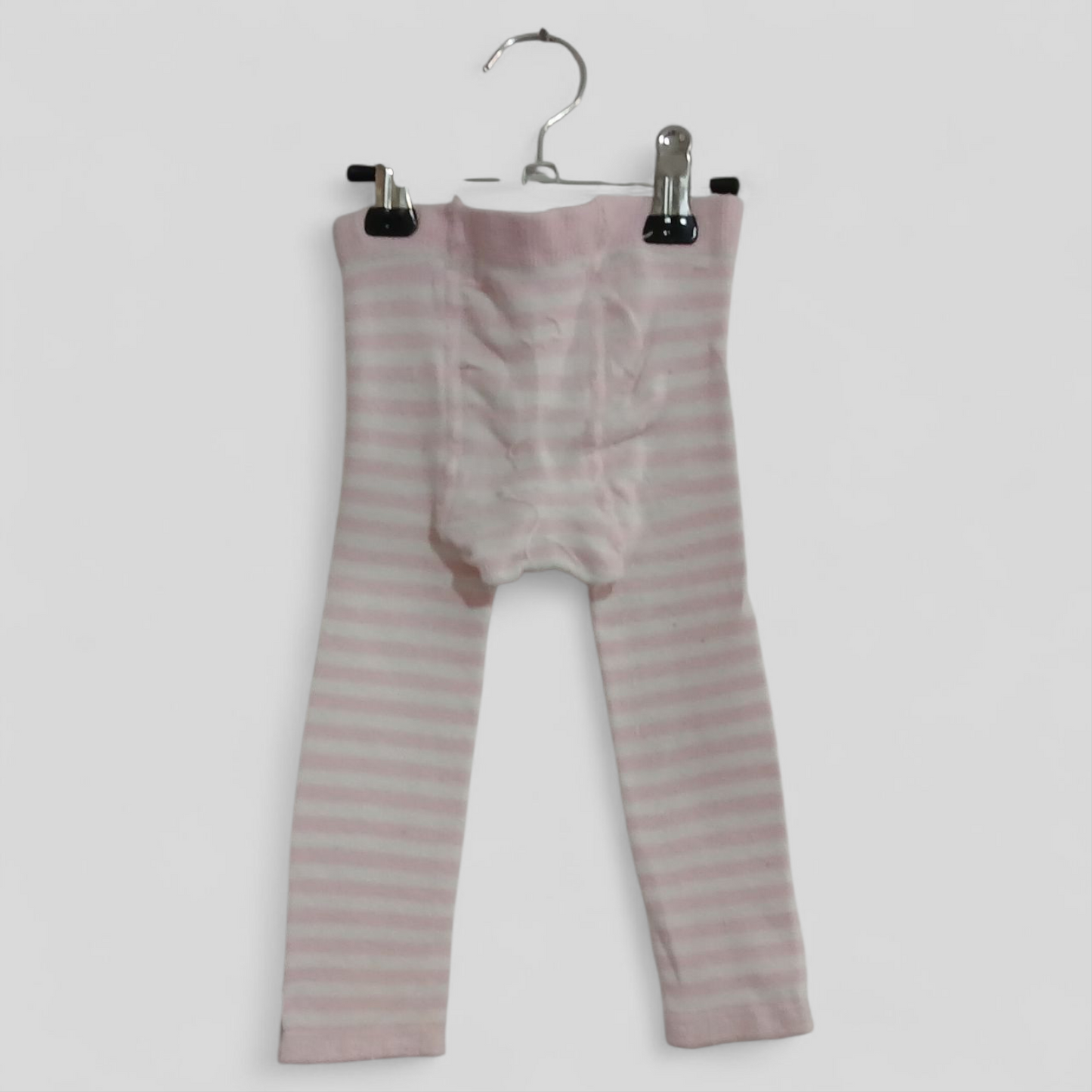 (00JNR) Pink Striped Tights