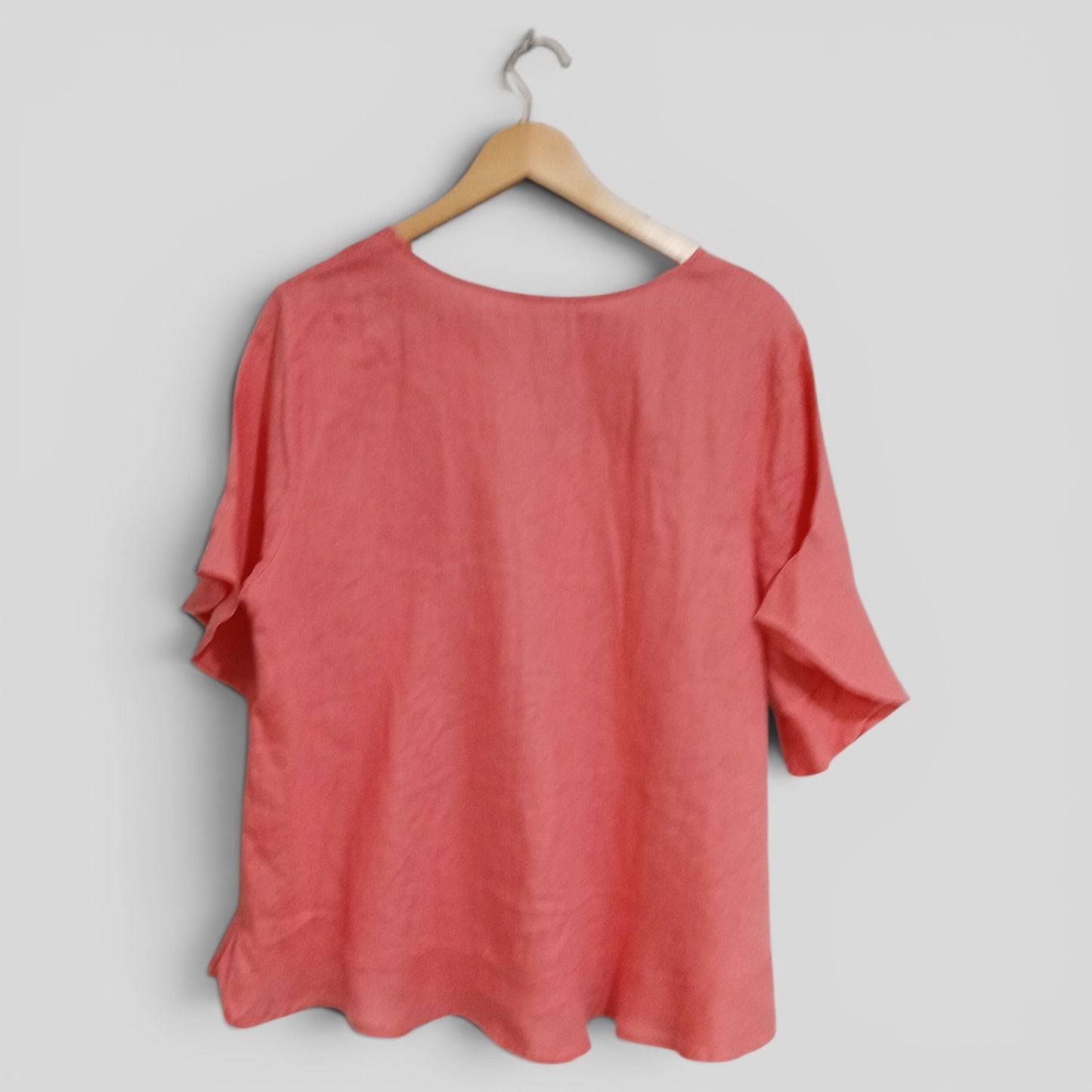 (XL) Coral Blouse
