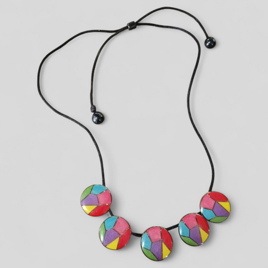 Necklace | Abstract Circles