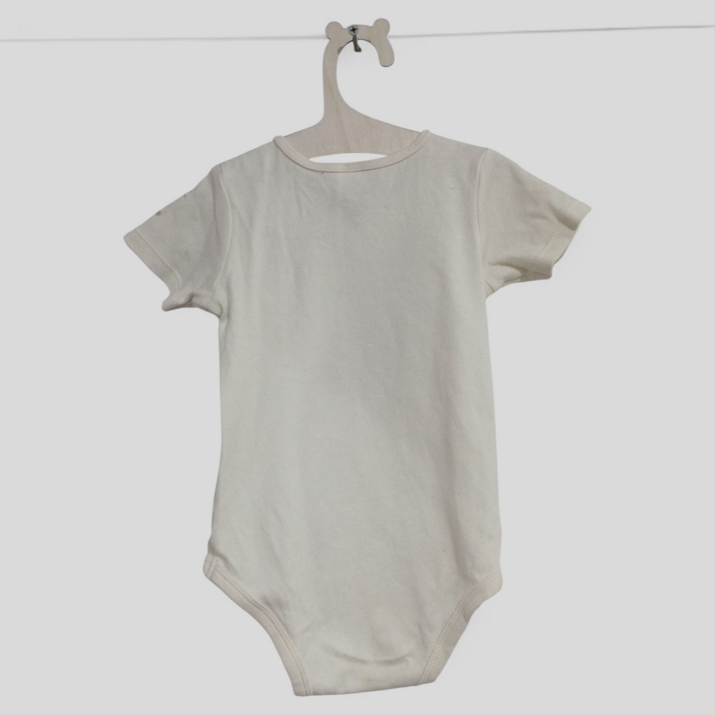 (2) Anko | White Red Nose Onesie