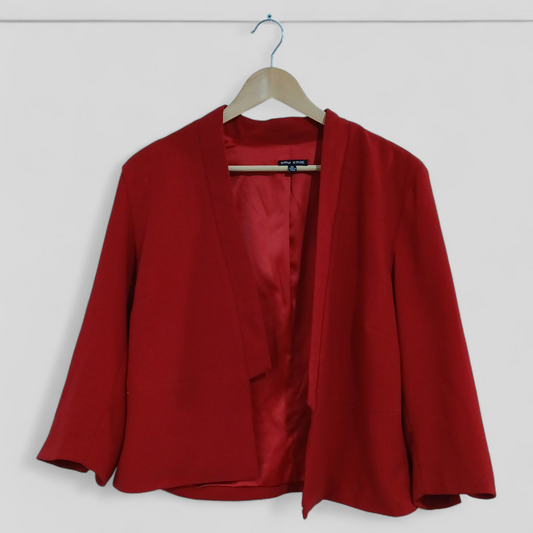 (XS-plus) City Chic | Red Blazer