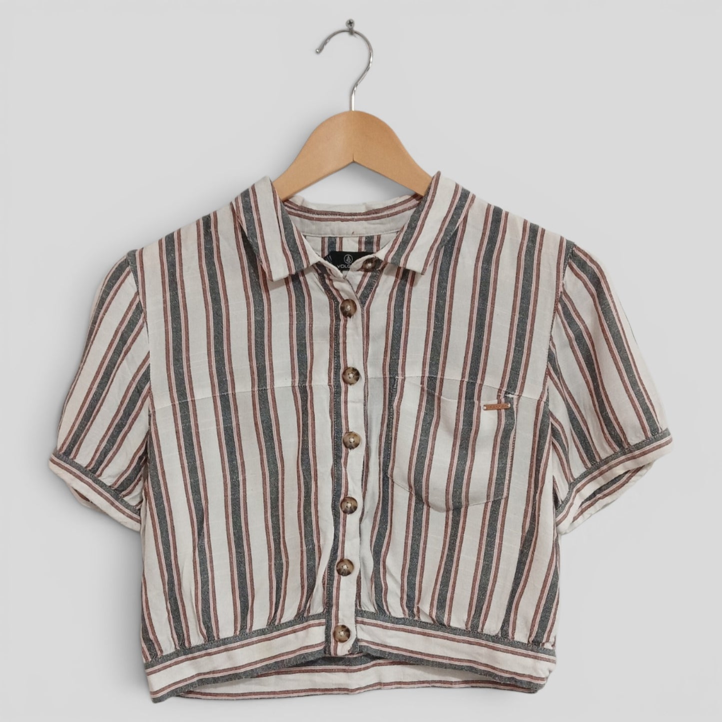 (12) Volcom | Striped Blouse