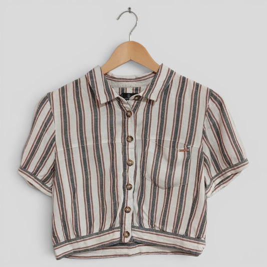 (12) Volcom | Striped Blouse