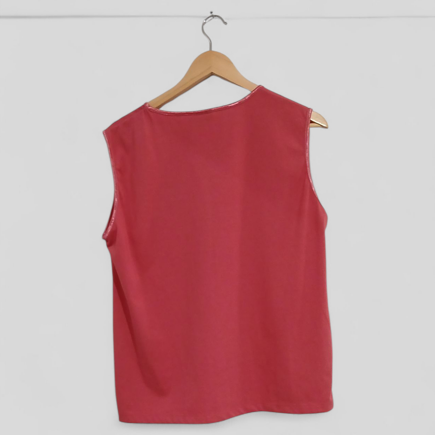 (16) Jillian Sportswear | Red Top