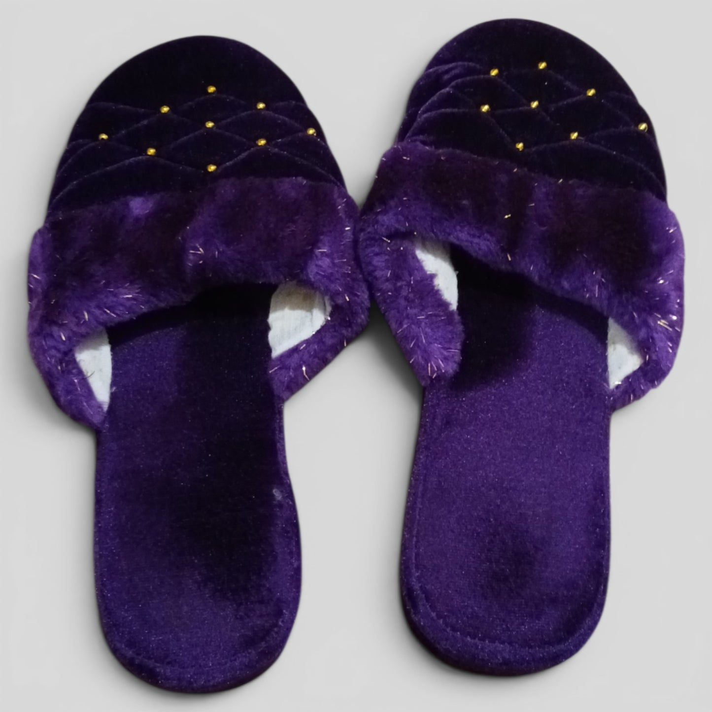 (38-39) Purple Slippers