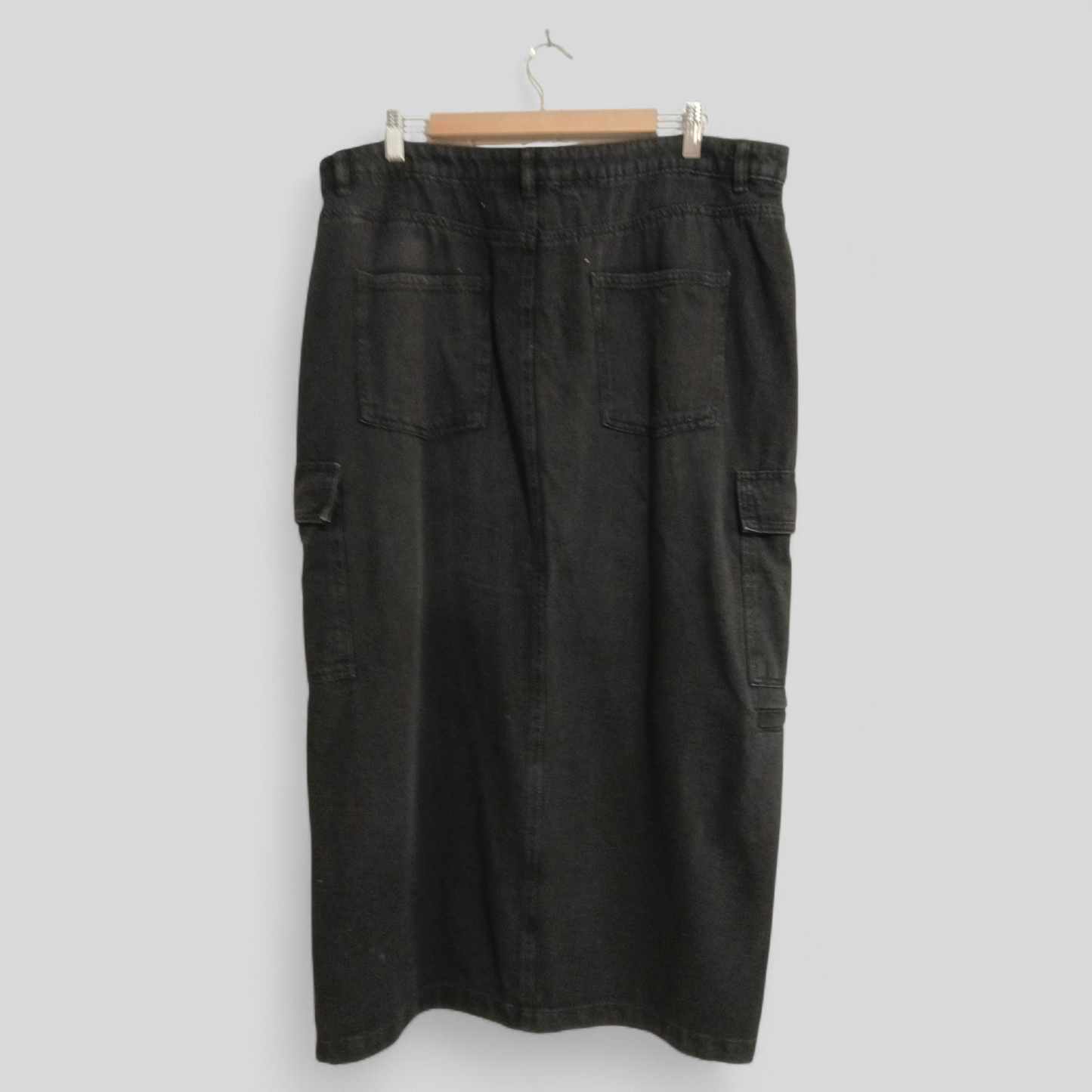 (18) Anko | Black Denim Skirt