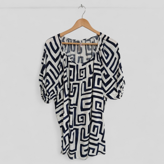 (18) ExhibitA | Patterened Blouse