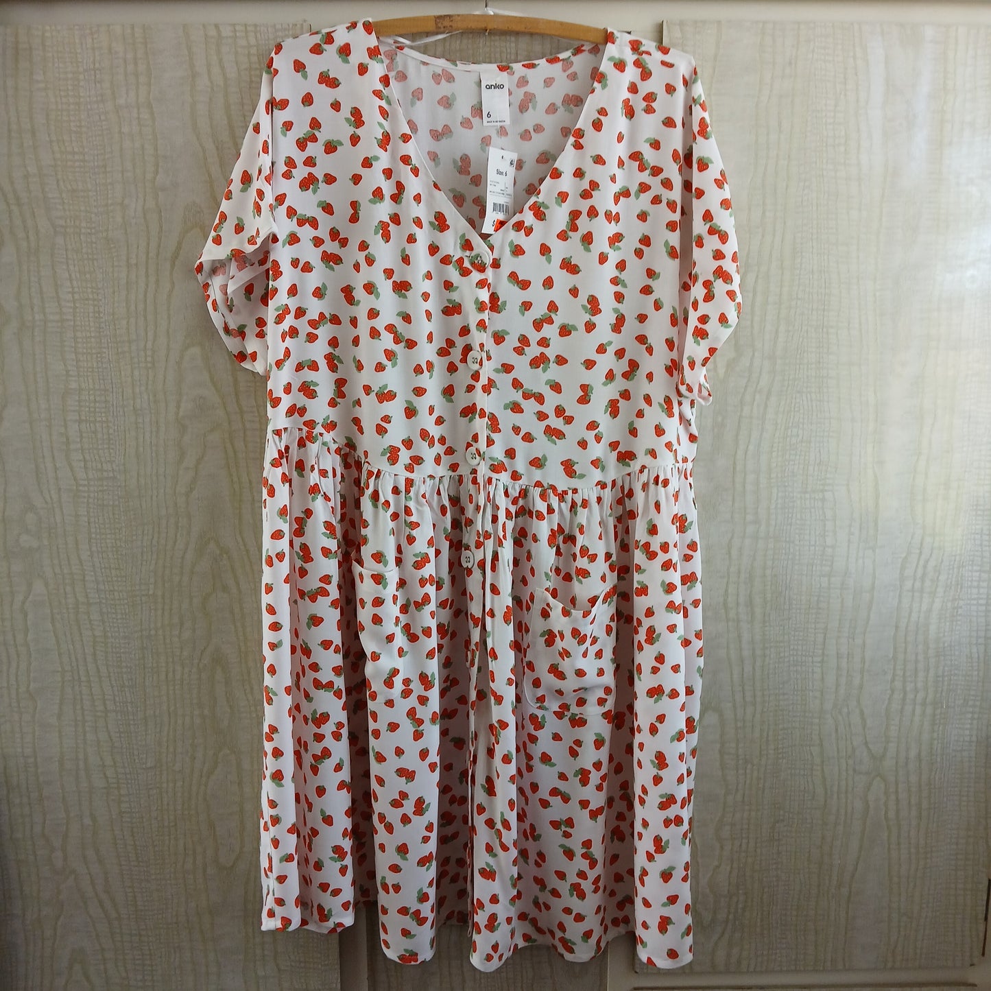 (6) BNWT Strawberry dress