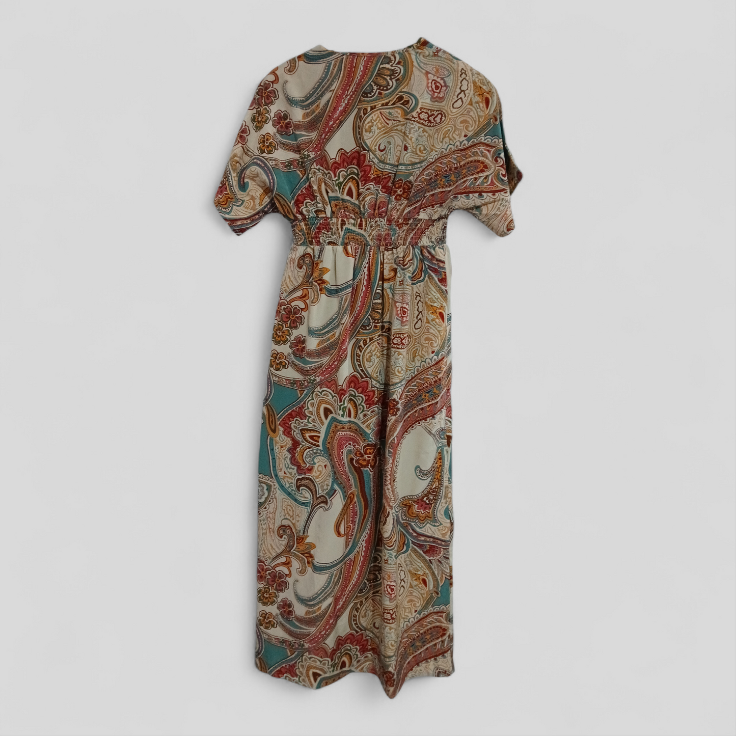 (S) BNWT | Howdy Hetty | Paisley V Neck Dress