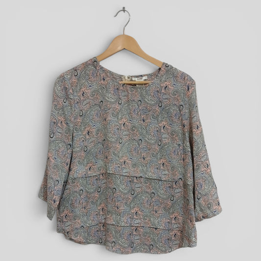(L) Esley | Paisley Blouse