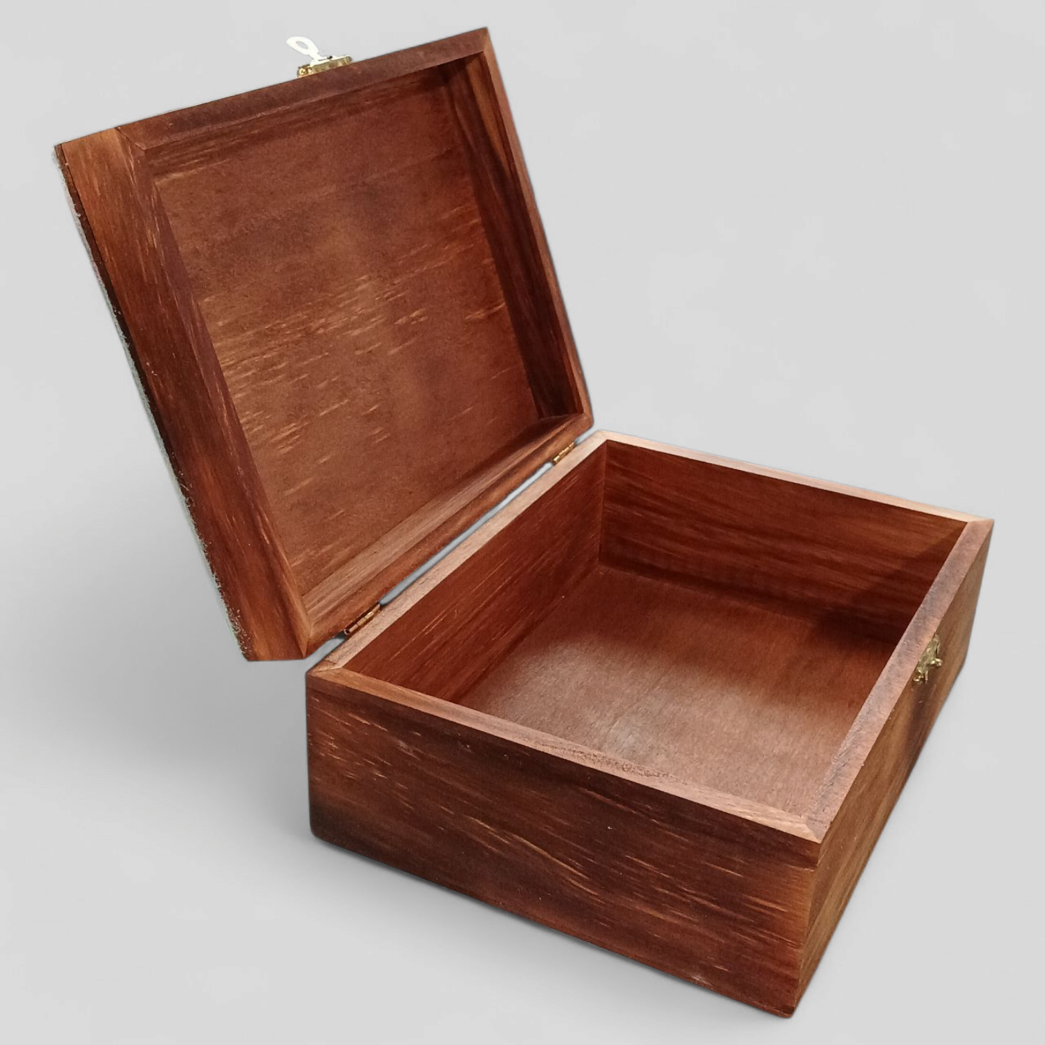 Image of Timber / Cowhide Box