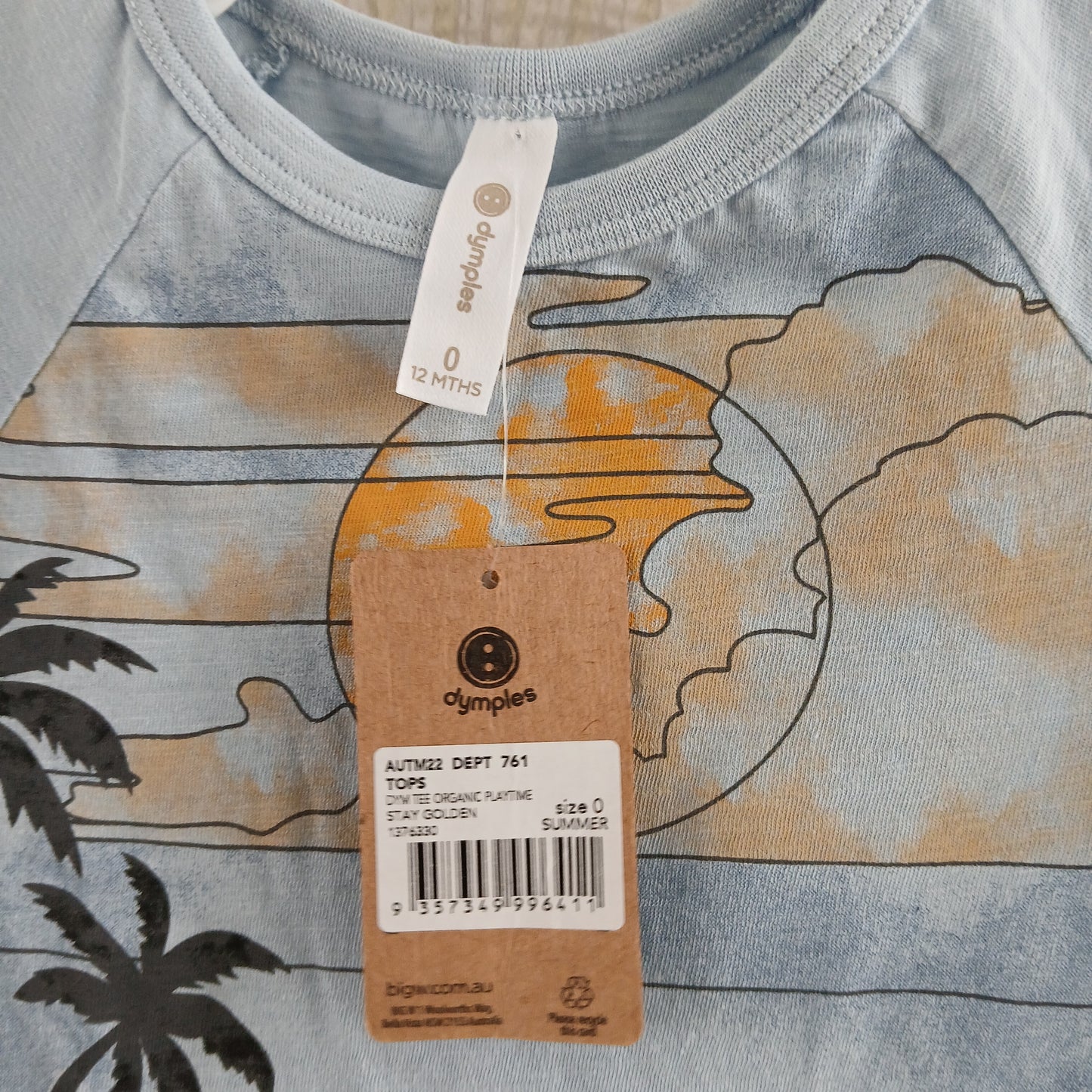 (0) BNWT Dymples Ocean Tee