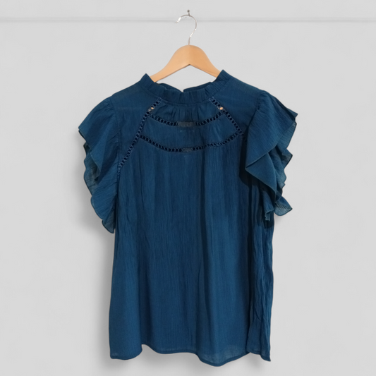 (2XL) Shein Curve | Teal Blouse