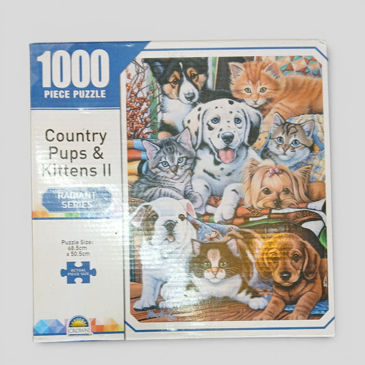 Puzzle | Country Pups & Kittens II 1000pc