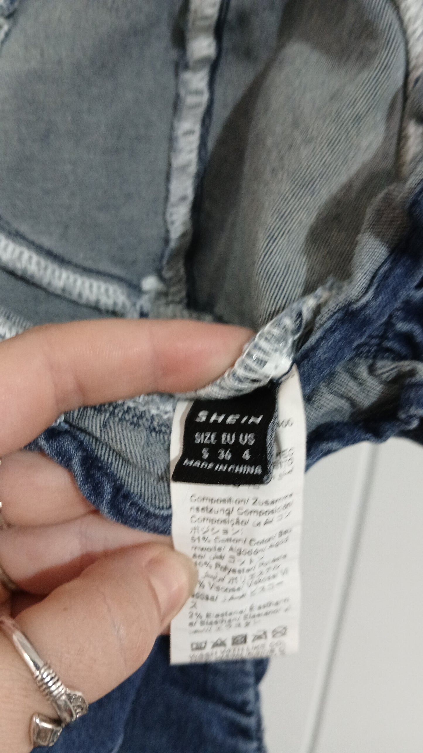 (S) Shein | Denim Dress