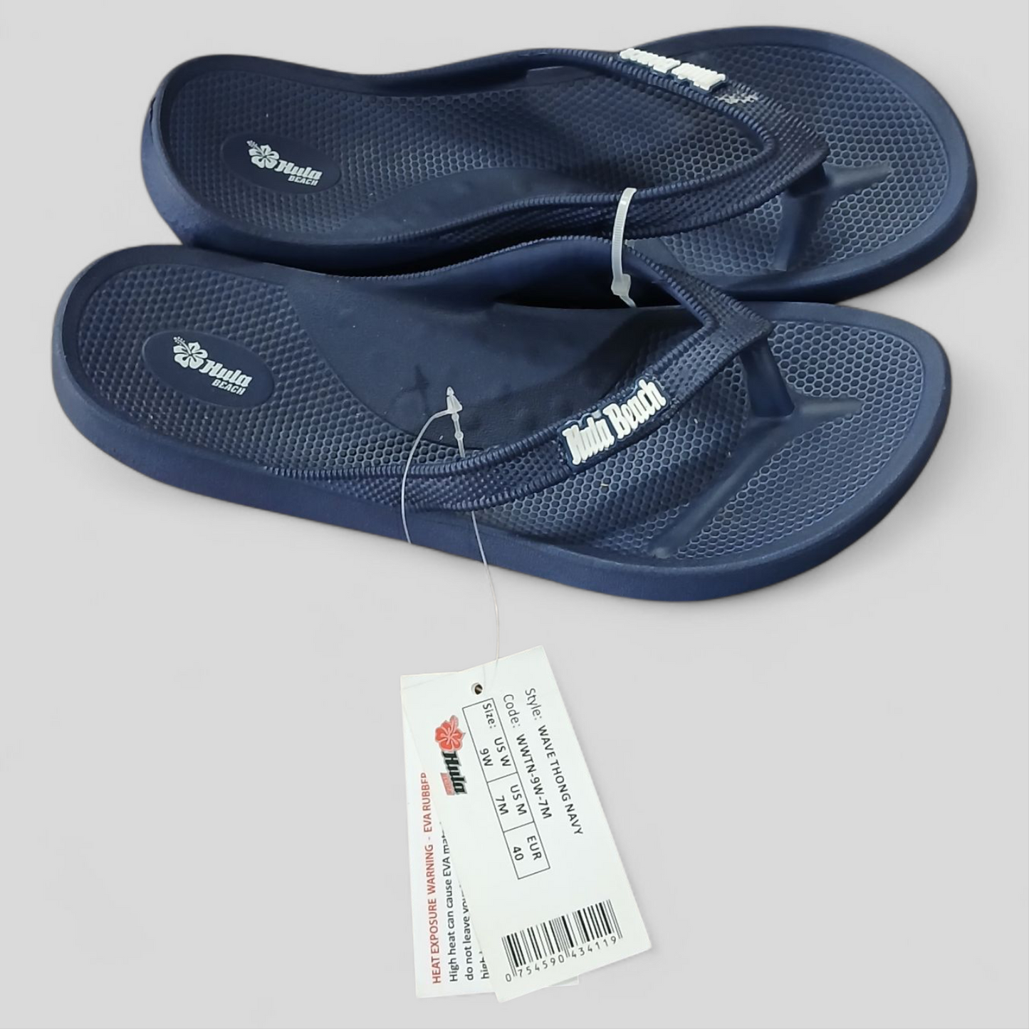 (40) BNWT | Hula Beach | Navy Thongs