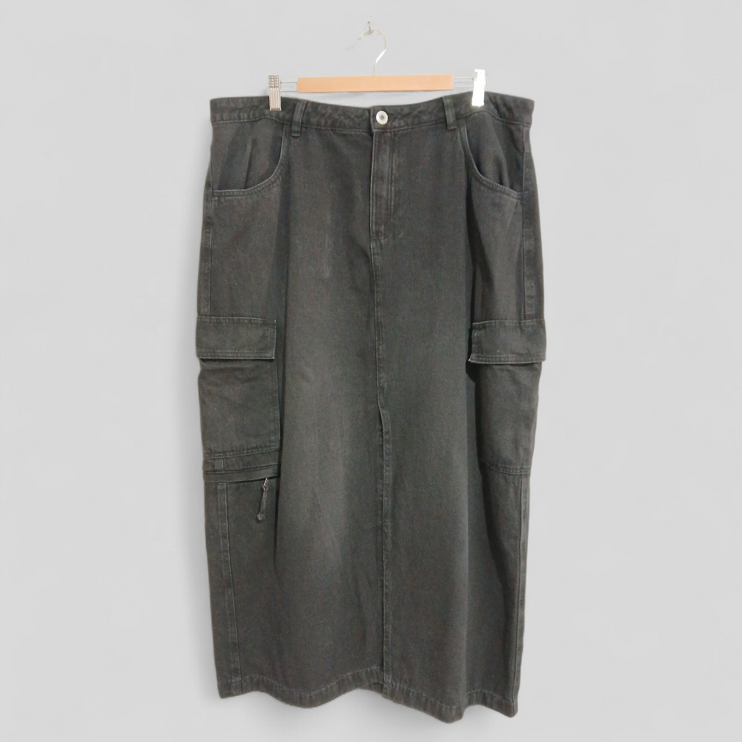 (18) Anko | Black Denim Skirt