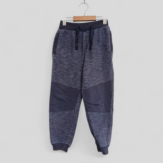 (6JNR) H+T | Navy Trackpants
