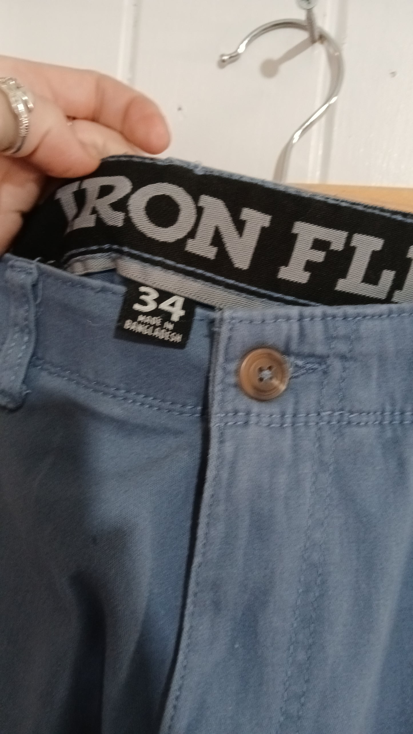(34) Iron Flex | Blue Shorts