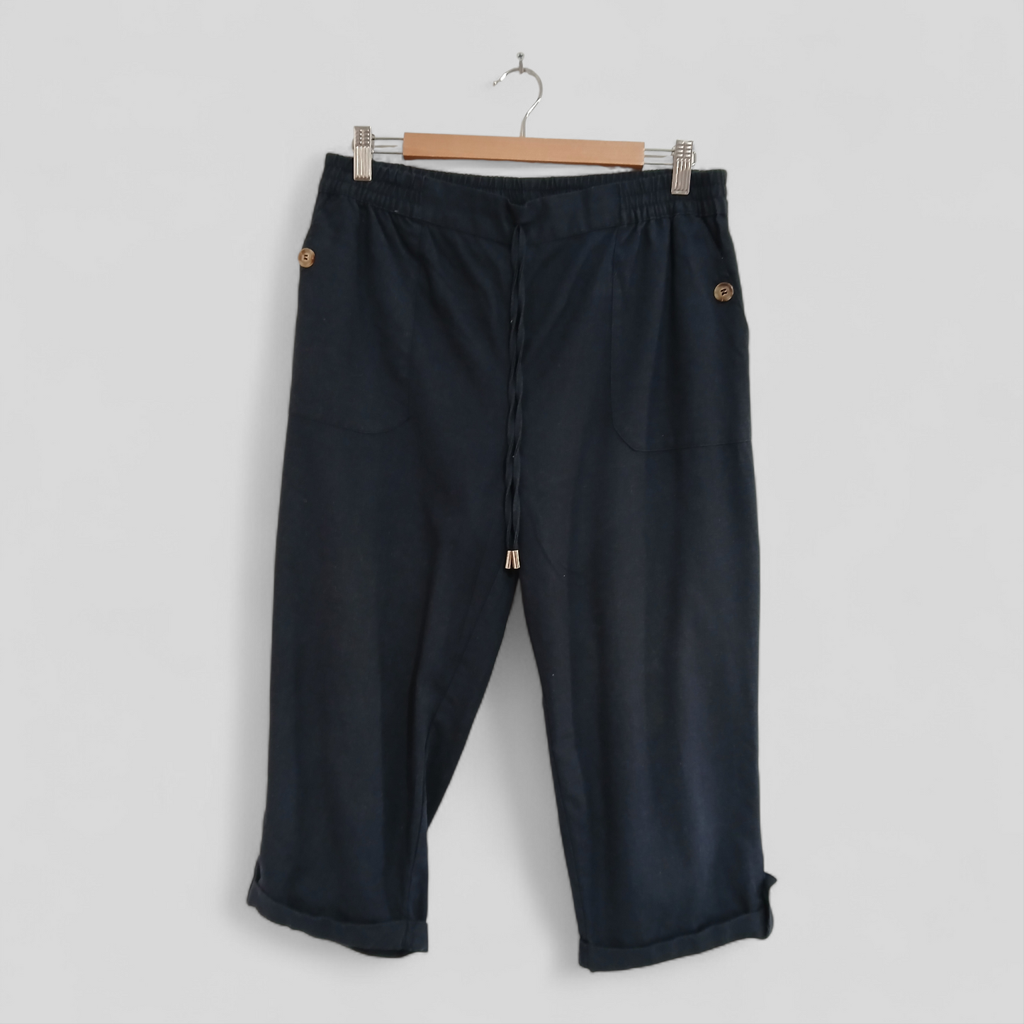 (12) Rockmans | Navy Pants