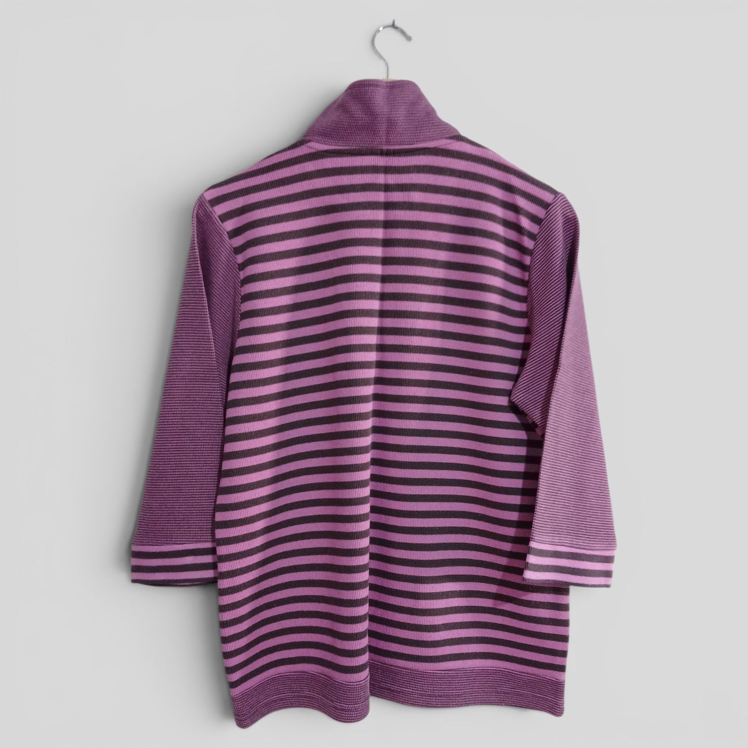 Image of (12) Purple Striped Blouse