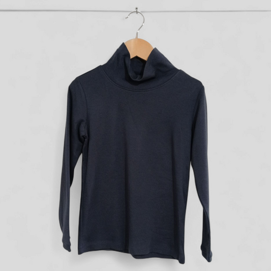 (7JNR) Tilt | Navy Turtle Neck L/S Shirt