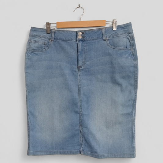 (16) Now | Denim Skirt