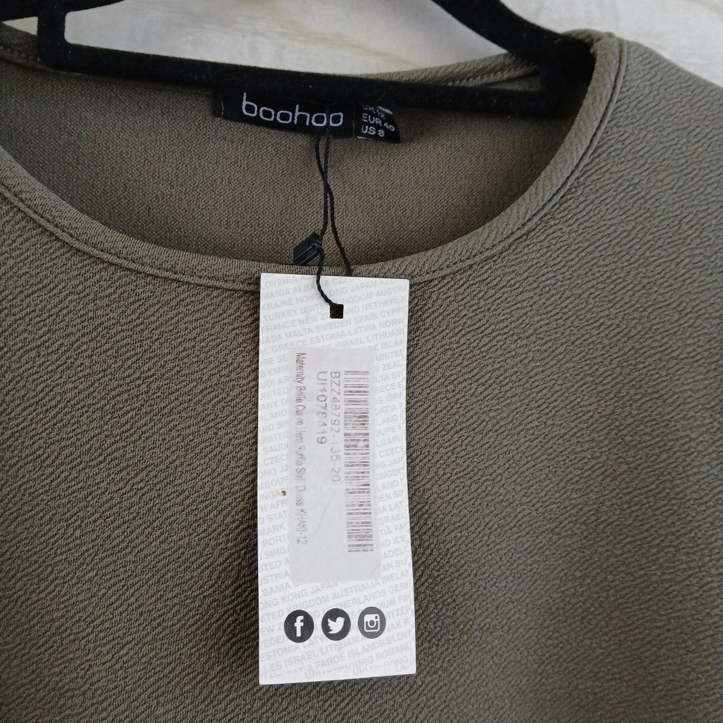 (12) BNWT | Boohoo | Maternity Dress