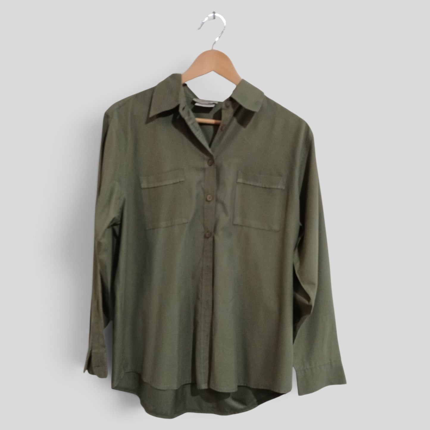 (10) Suzannegrae | Green LS Blouse