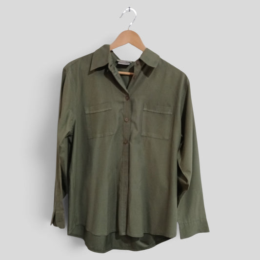 (10) Suzannegrae | Green LS Blouse