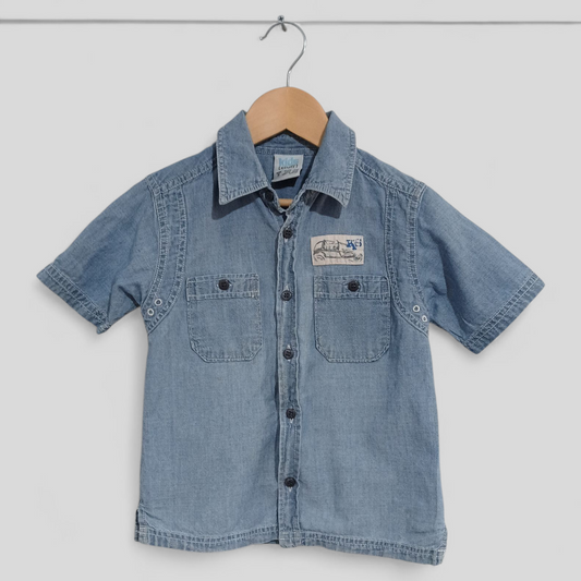 (5JNR) Kids Stuff | Denim Button UP