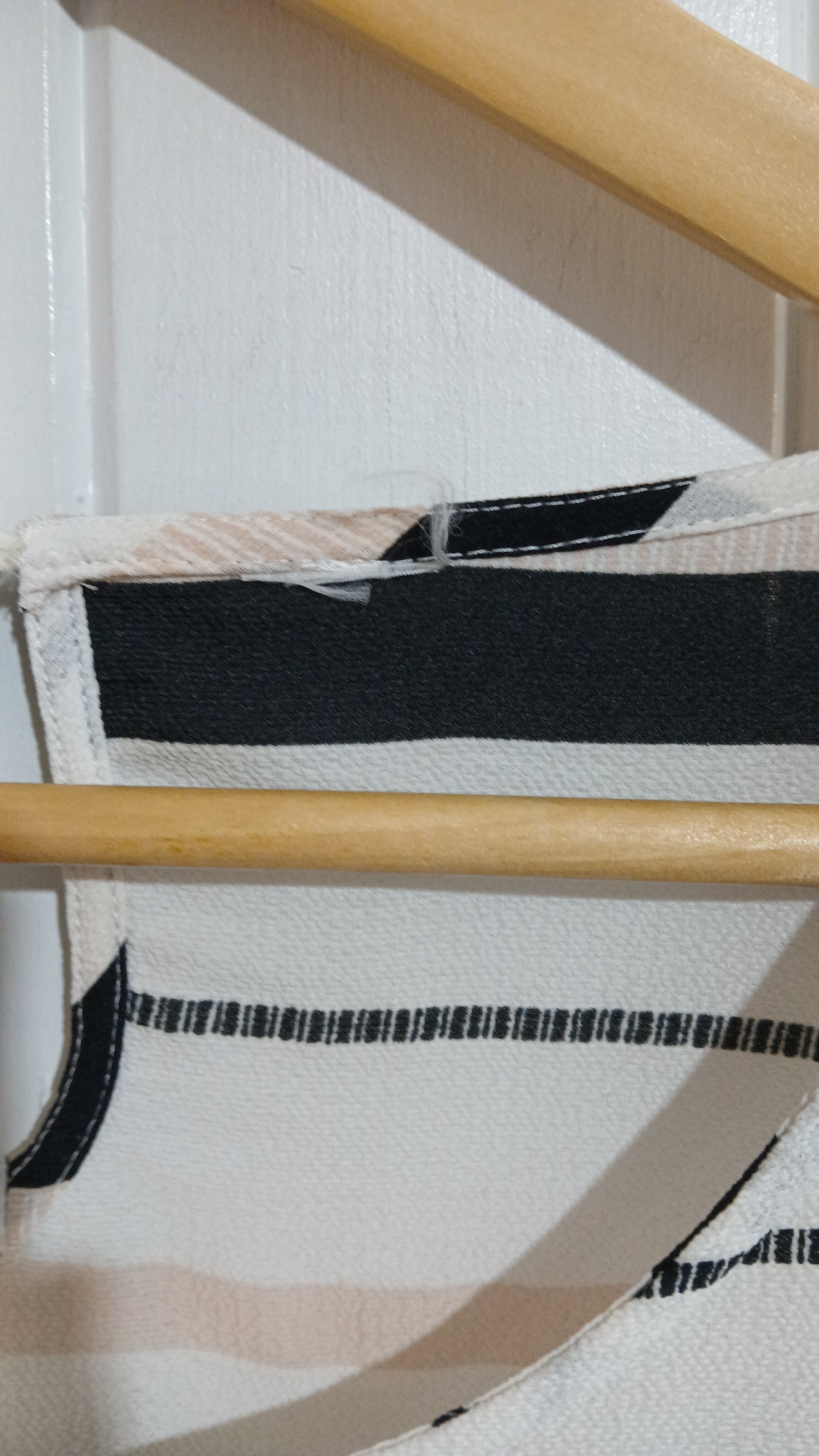 Image of (L) Striped LS Blouse