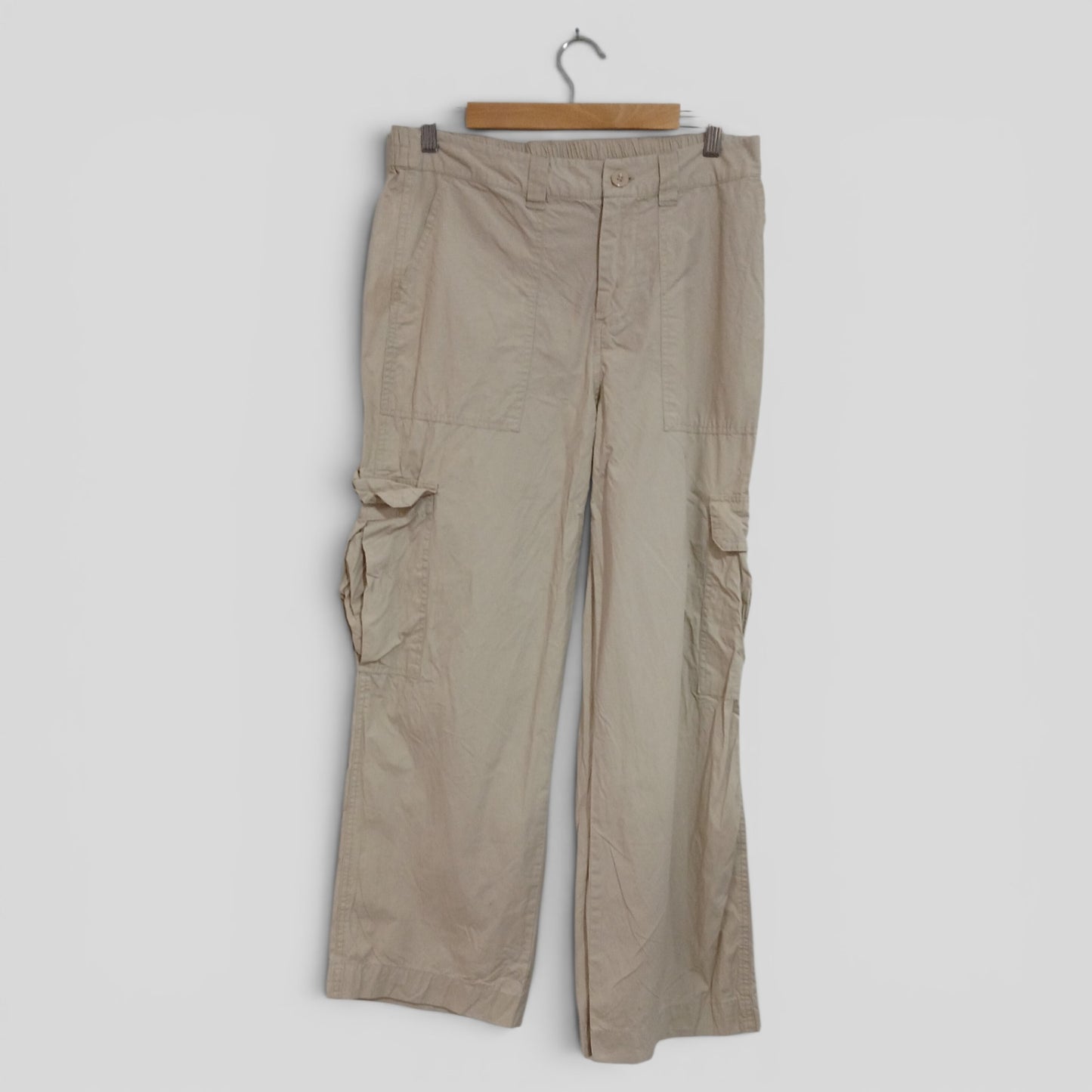 (12) Anko | Cream Cargo Pants
