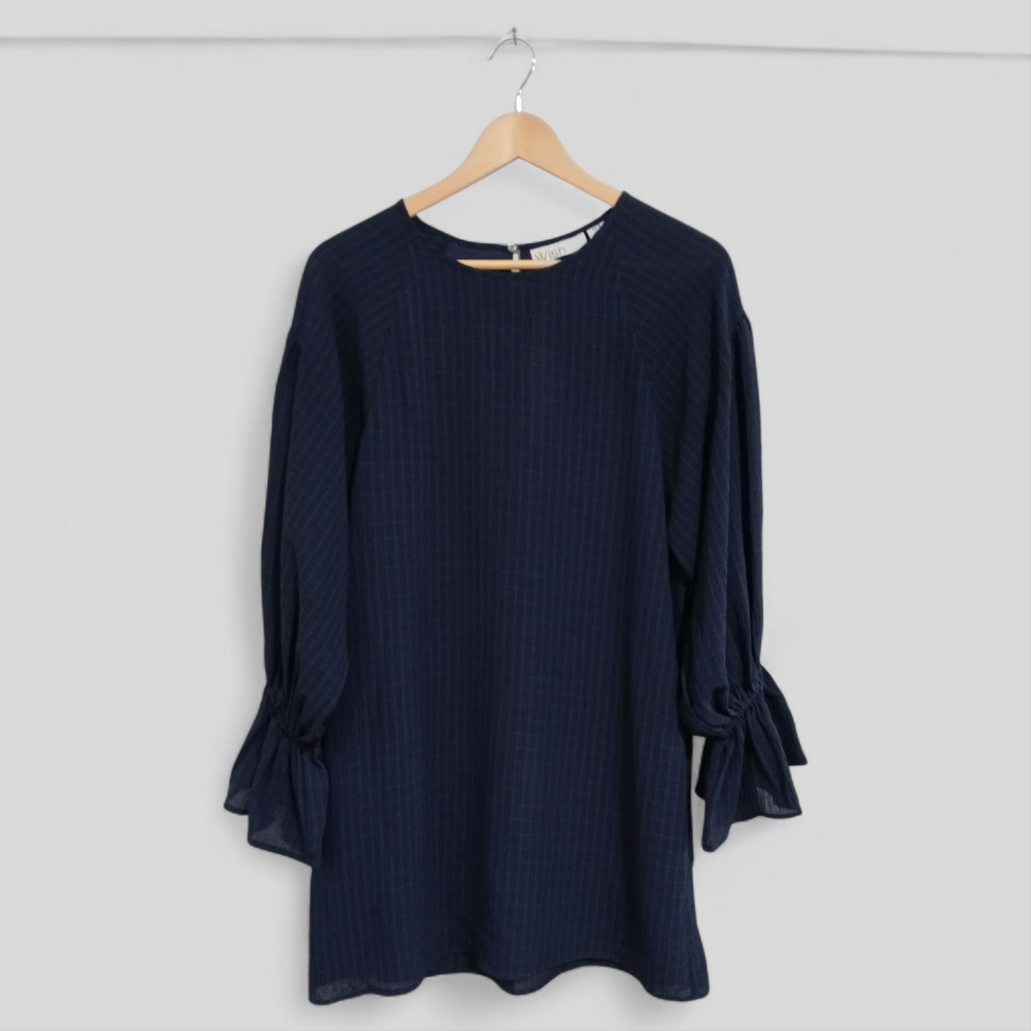 (XS/8) Wish | Navy LS Dress
