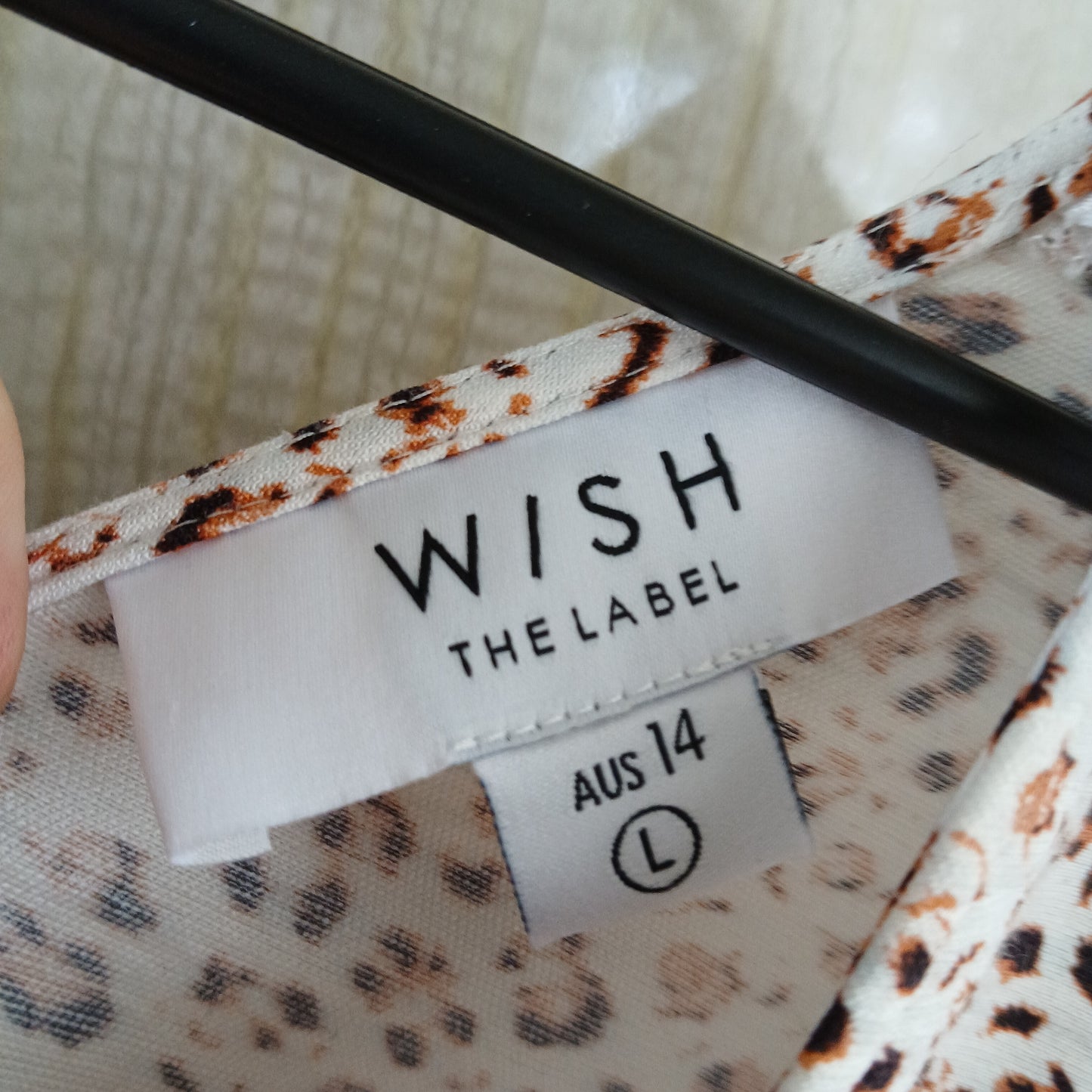 (14/L) Wish The Label Patterned Dress