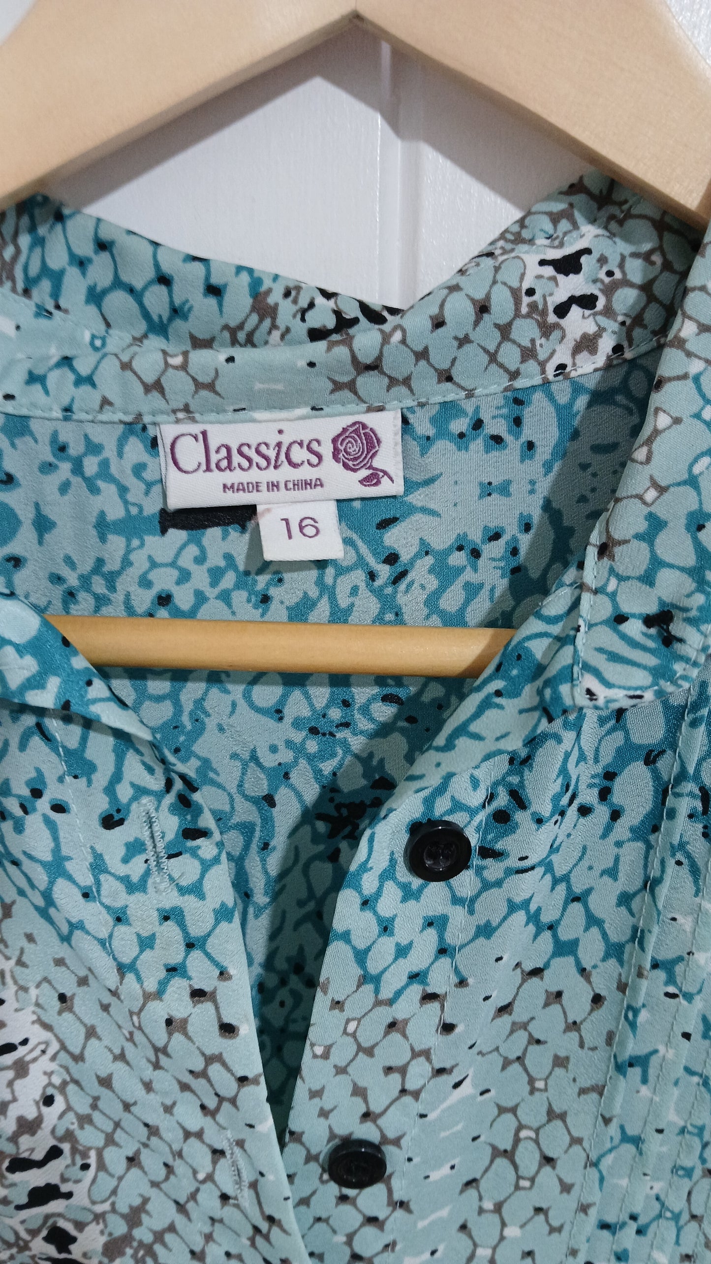 (16) Classics | Blue/Purple Blouse