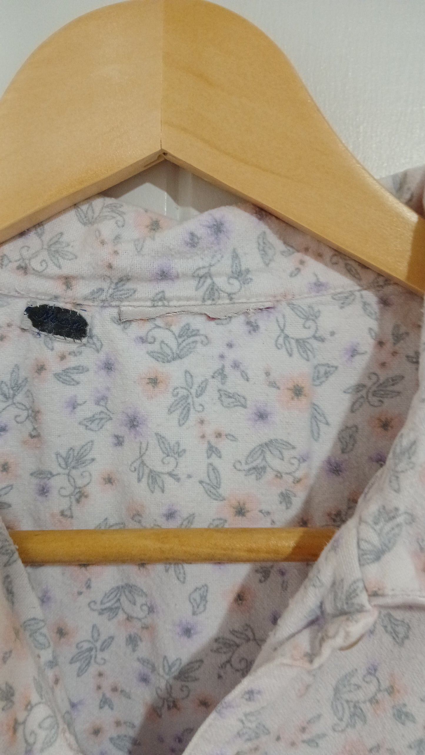 (S/M) Flanellette Night Gown