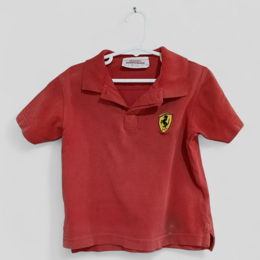 (4JNR) Ferrari | Red Polo