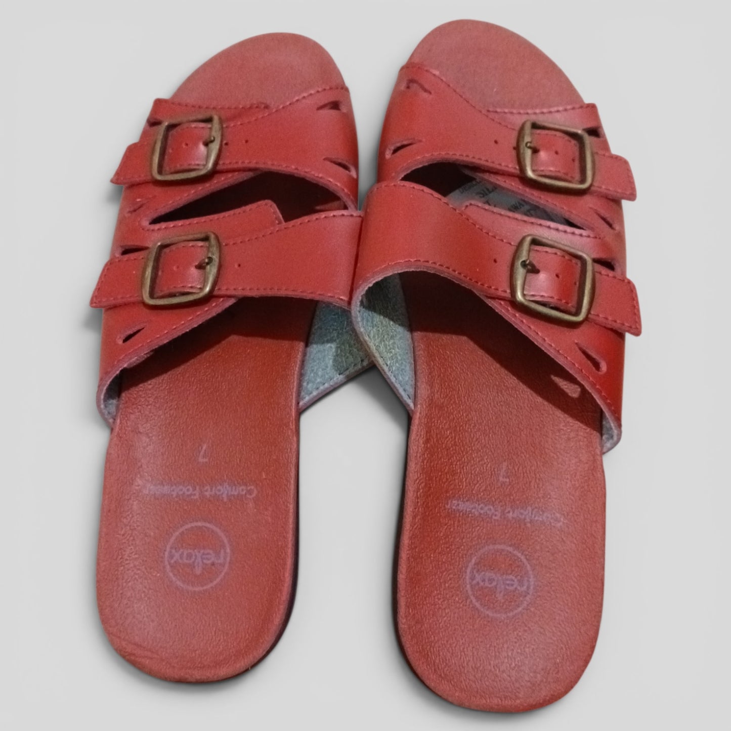 (7) Relax | Red Sandals