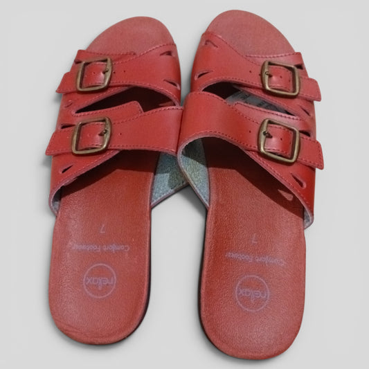 (7) Relax | Red Sandals