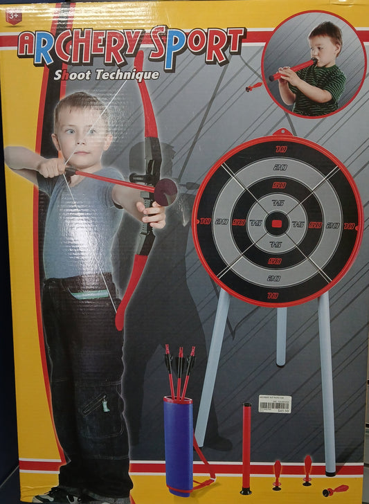 ARCHERY SET WITH TARGET STAND
