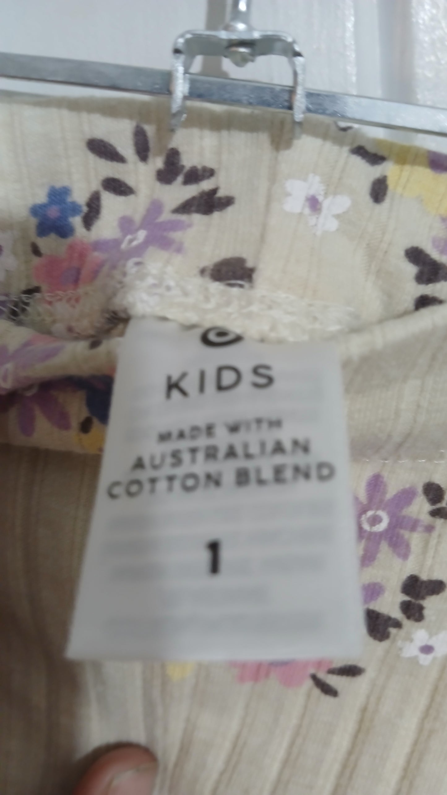 (1JNR) Target | Floral Pants
