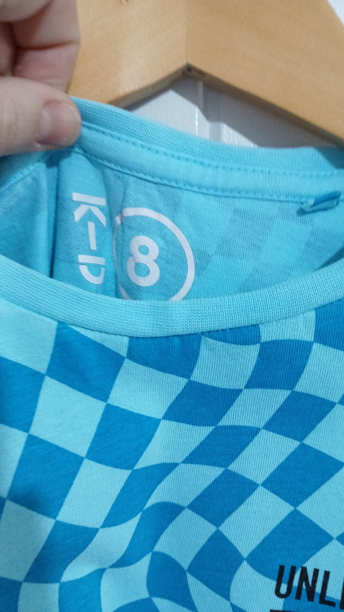 (8JNR) K-D | Blue Patterened Tank