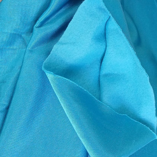 Blue Shiny Fleece 1.3m x 4m